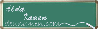Alda Kamen Visitenkarte